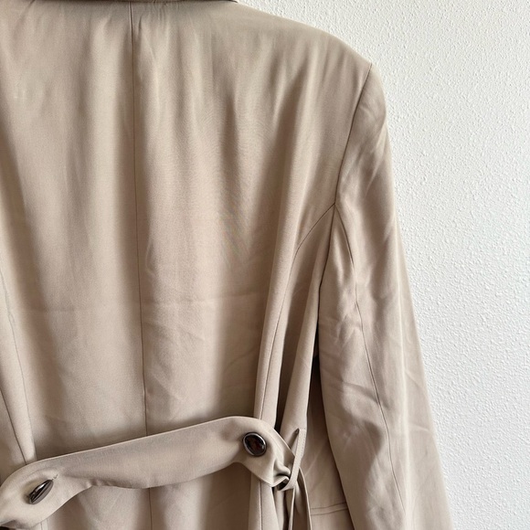 NWT Topshop Belted Longline Blazer Jacket Size 10 - Picture 9 of 10